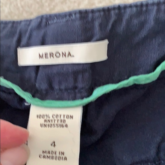 Merona Dark Blue Pants - Picture 3 of 7